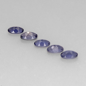 Iolite naturale blu da  ct, taglio ovale, VS