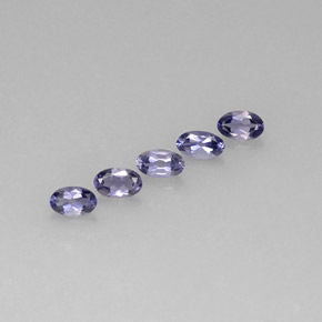 Iolite naturale blu da  ct, taglio ovale, VS