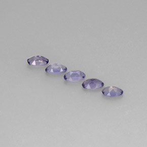 Iolite naturale blu da  ct, taglio ovale, VS