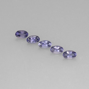 Iolite naturale blu da  ct, taglio ovale, VS