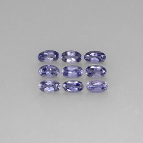 Iolite naturale blu da  ct, taglio ovale, VS