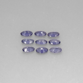 Iolite naturale blu da  ct, taglio ovale, VS