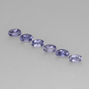 Iolite naturale blu da  ct, taglio ovale, VS