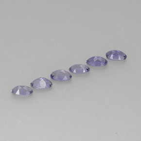 Iolite naturale blu da  ct, taglio ovale, VS