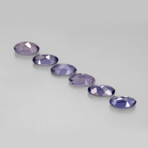 Iolite naturale blu da  ct, taglio ovale, VS