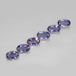Iolite naturale blu da  ct, taglio ovale, VS