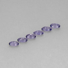 Iolite naturale blu da  ct, taglio ovale, VS