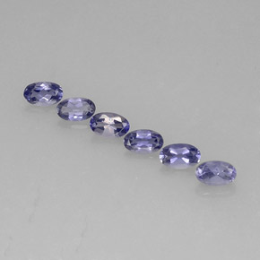 Iolite naturale blu da  ct, taglio ovale, VS