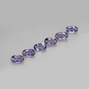Iolite naturale blu da  ct, taglio ovale, VS