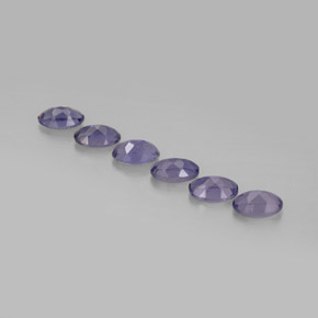 Iolite naturale blu da  ct, taglio ovale, VS