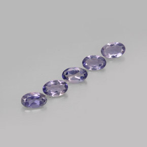 Iolite naturale blu da  ct, taglio ovale, VS