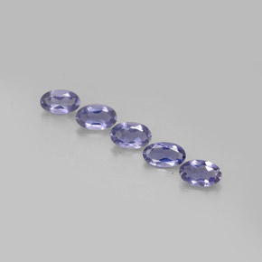 Iolite naturale blu da  ct, taglio ovale, VS