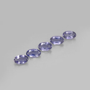 Iolite naturale blu da  ct, taglio ovale, VS