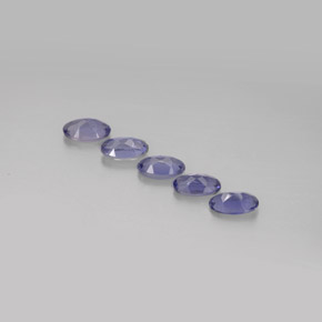Iolite naturale blu da  ct, taglio ovale, VS