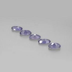 Iolite naturale blu da  ct, taglio ovale, VS