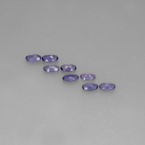 Iolite naturale blu da  ct, taglio ovale, VS