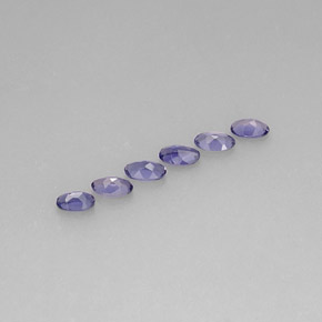 Iolite naturale blu da  ct, taglio ovale, VS