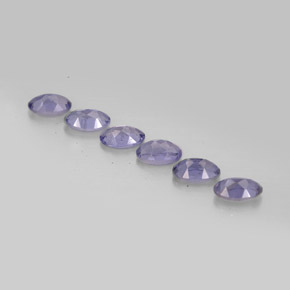 Iolite naturale blu da  ct, taglio ovale, VS