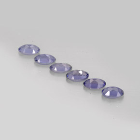 Iolite naturale blu da  ct, taglio ovale, VS