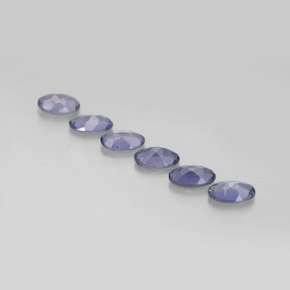 Iolite naturale blu da  ct, taglio ovale, VS