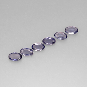 Iolite naturale blu da  ct, taglio ovale, VS