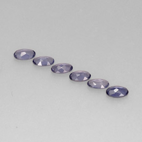Iolite naturale blu da  ct, taglio ovale, VS