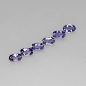 Iolite naturale blu da  ct, taglio ovale, VS