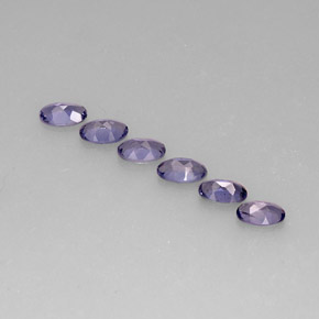 Iolite naturale blu da  ct, taglio ovale, VS