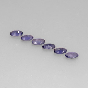 Iolite naturale blu da  ct, taglio ovale, VS