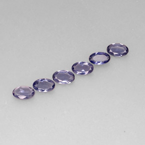 Iolite naturale blu da  ct, taglio ovale, VS