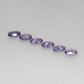Iolite naturale blu da  ct, taglio ovale, VS