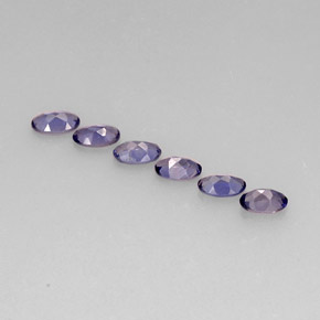 Iolite naturale blu da  ct, taglio ovale, VS