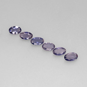 Iolite naturale blu da  ct, taglio ovale, VS