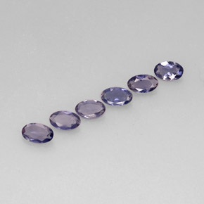 Iolite naturale blu da  ct, taglio ovale, VS