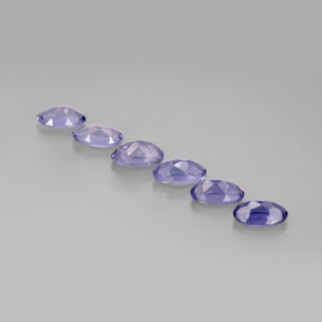 Iolite naturale blu da  ct, taglio ovale, VS