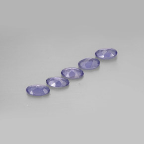 Iolite naturale blu da  ct, taglio ovale, VS
