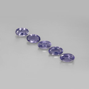 Iolite naturale blu da  ct, taglio ovale, VS