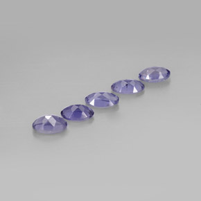 Iolite naturale blu da  ct, taglio ovale, VS