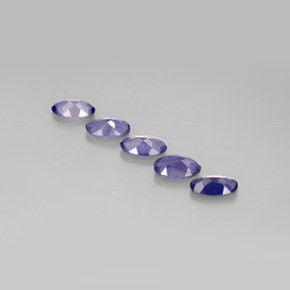 Iolite naturale blu da  ct, taglio ovale, VS