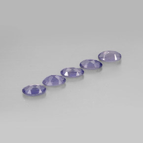 Iolite naturale blu da  ct, taglio ovale, VS
