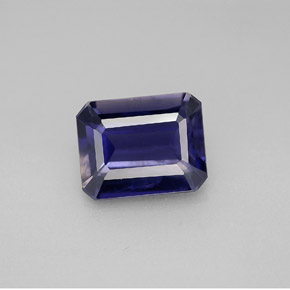 Iolite Viola Blu naturale da 2.49 ct, Taglio smeraldo, VS