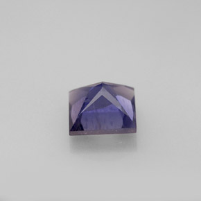 Iolite naturale blu da 1,11 ct, quadrato, VS