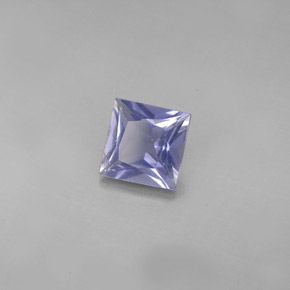 Iolite Viola Blu naturale da 0.94 ct, Quadrato, VS