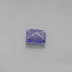 Iolite naturale blu da 0,94 ct, quadrato, VS