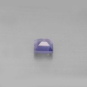 Iolite naturale blu da 0,55 ct, quadrato, VS