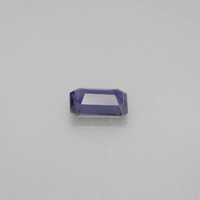 Iolite Viola Blu naturale da 0.46 ct, Taglio smeraldo, VS