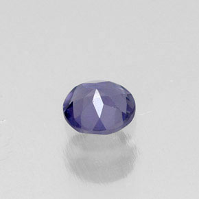 Iolite Viola Blu naturale da 0.18 ct, Taglio rotondo, VS-SI