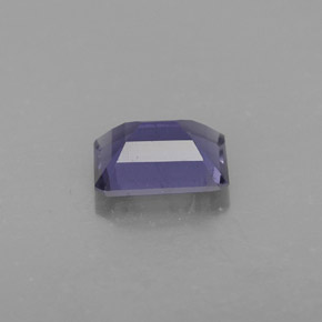Iolite naturale blu da 1,25 ct, taglio smeraldo, VS