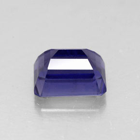 Iolite Viola Blu naturale da 1.93 ct, Taglio smeraldo, VS