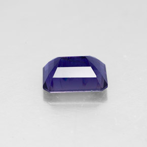 Iolite Viola Blu naturale da 1.35 ct, Taglio smeraldo, VS-SI